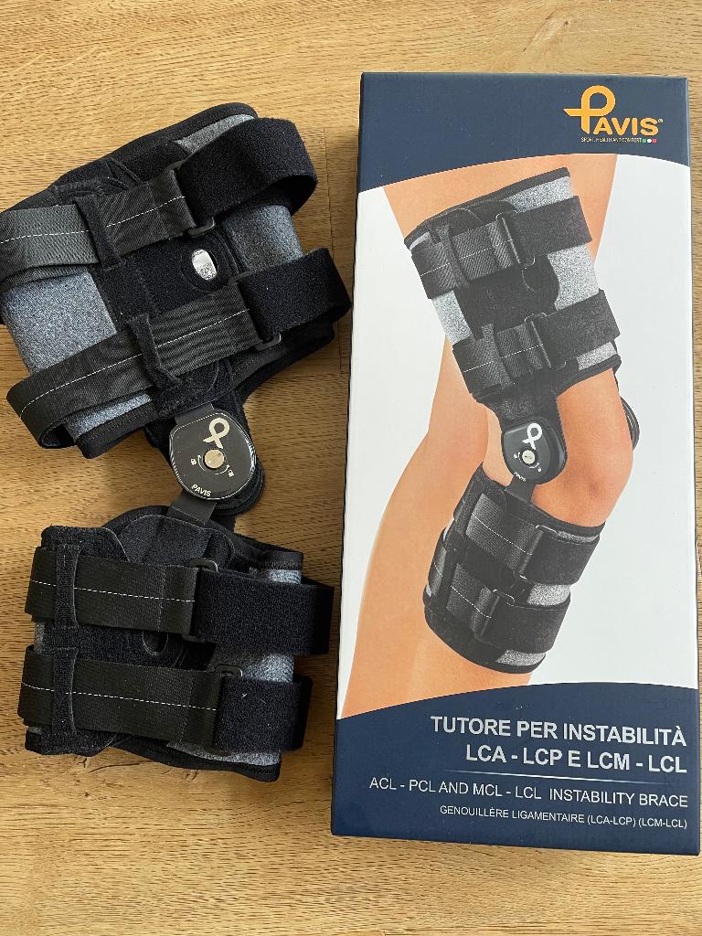 Pavis kniebrace links maat L, Diversen, Braces, Gebruikt, Ophalen