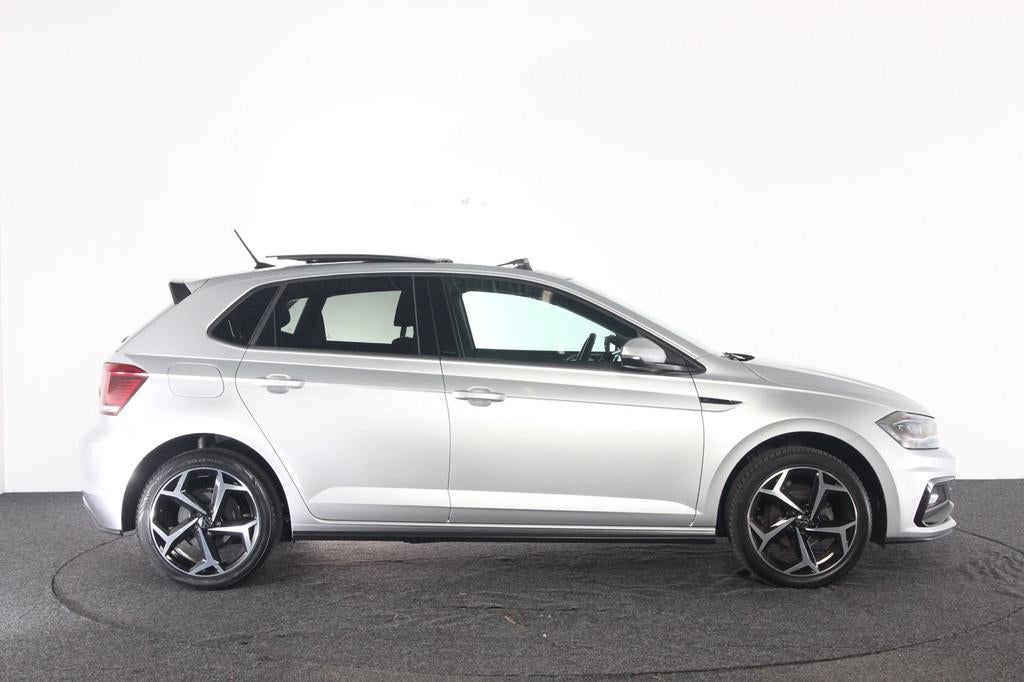 Volkswagen Polo 1.0 TSI R-line | Org NL-auto | panoramadak |, Stof, Gebruikt, Euro 6, 95 pk