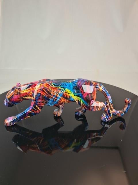 Tafeldecoratie Luipaard, Meerkleurig, Overige materialen, Overige stijlen, Nieuw