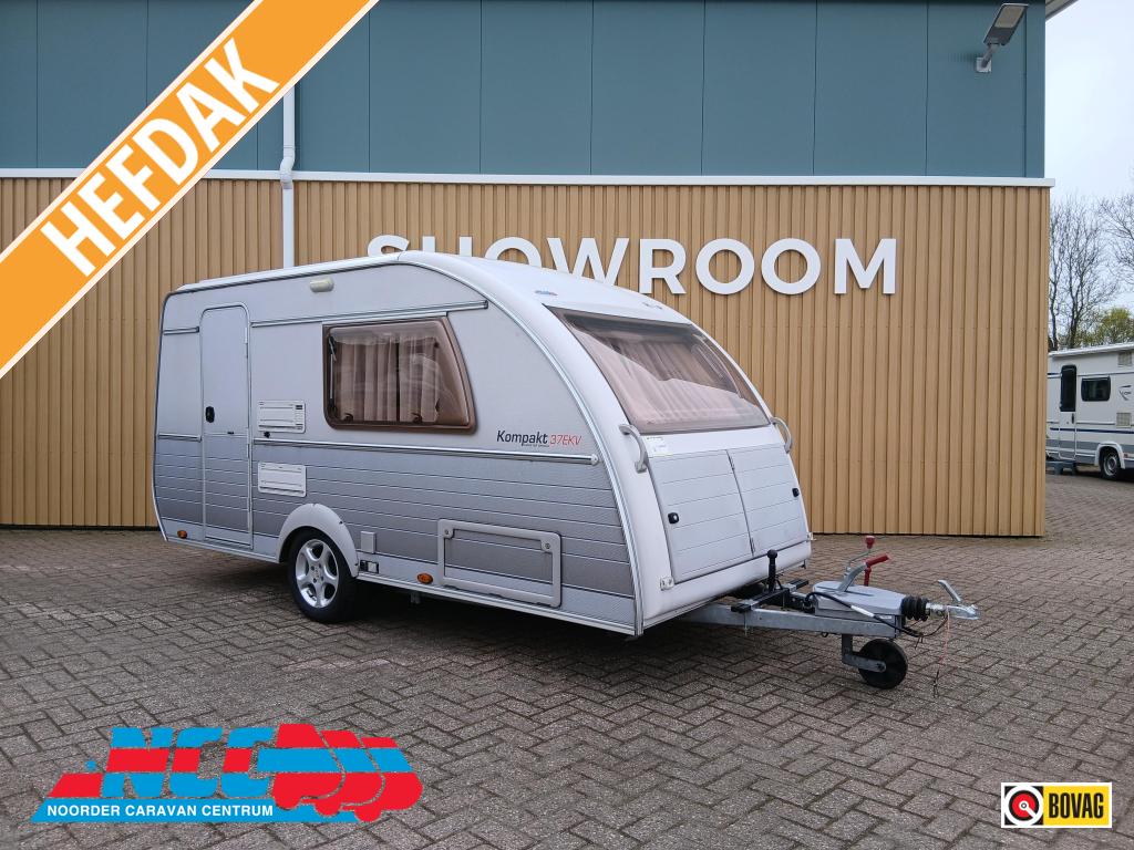 Kip Kompakt 37 EKV, Caravans en Kamperen, Overige typen, Standaardzit, Kip, Tot en met 2