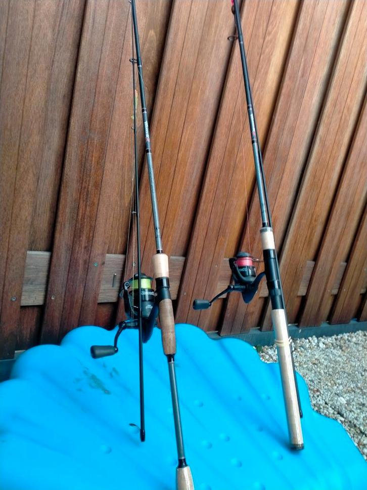 Fox rage warrior spin hengel plus dropshot hengel met molens, Watersport en Boten, Hengelsport | Algemeen, Werphengel, Ophalen of Verzenden