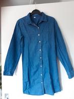 Zgan lange jeans blouse maat 146, Kinderen en Baby's, Kinderkleding | Maat 146, Ophalen of Verzenden, Zo goed als nieuw, Meisje