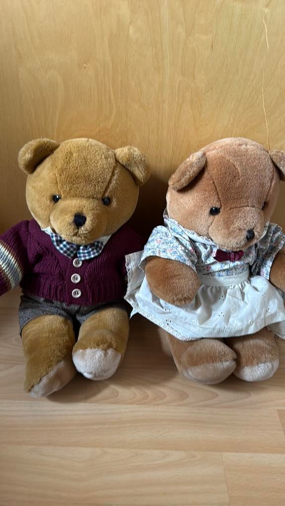 Bijenkorf beren, Verzamelen, Beren en Cherished Teddies, Ophalen, Zo goed als nieuw, Stoffen beer, Overige merken