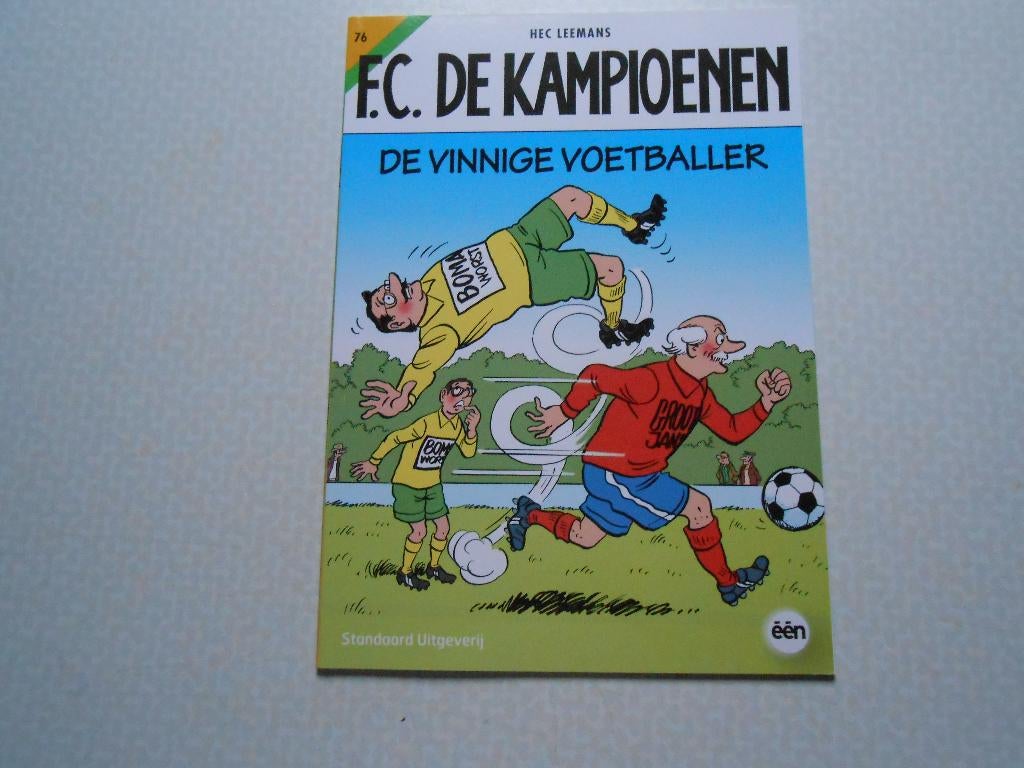 F.C. De kampioenen 76 De vinnige voetballer 2013 1ste druk., Eén stripboek, Nieuw, Hec Leemans, Ophalen of Verzenden