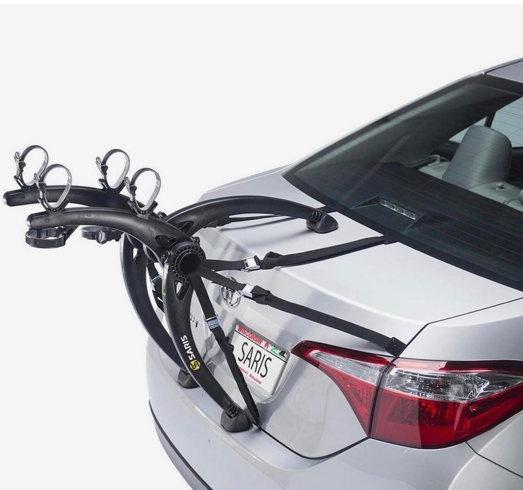 Saris Bones 2 fietsendrager voor achterklep, Auto diversen, Fietsendragers, Ophalen, 2 fietsen, Zo goed als nieuw, Achterklepdrager