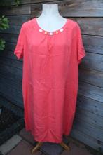 Jurk koraal Pause Cafe mt 52 (EU46) Vaste prijs, PAuse Cafe, Maat 46/48 (XL) of groter, Ophalen of Verzenden, Zo goed als nieuw