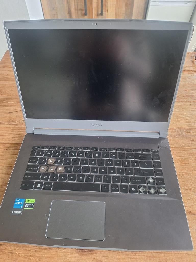 MSI Thin game laptop, Computers en Software, Windows Laptops, MSI, 2 tot 3 Ghz, 15 inch, Ophalen of Verzenden