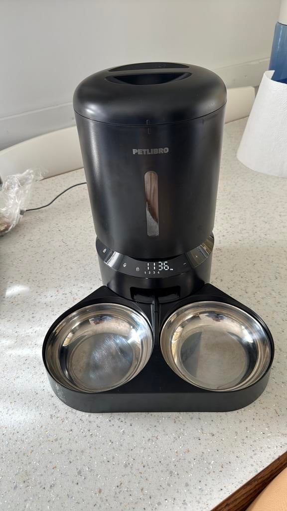 Automatisch kattenvoerbak Petlibro, Dieren en Toebehoren, Ophalen of Verzenden, Zo goed als nieuw