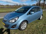 Opel Corsa 1.4 16V 5D 2014 Blauw, Auto's, Voorwielaandrijving, Stof, 4 cilinders, Blauw