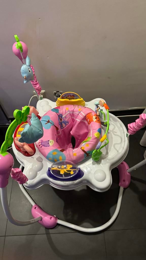 Cowiewie Baby Door Jumper, Adjustable Seat, Fun Activity for Babies 6