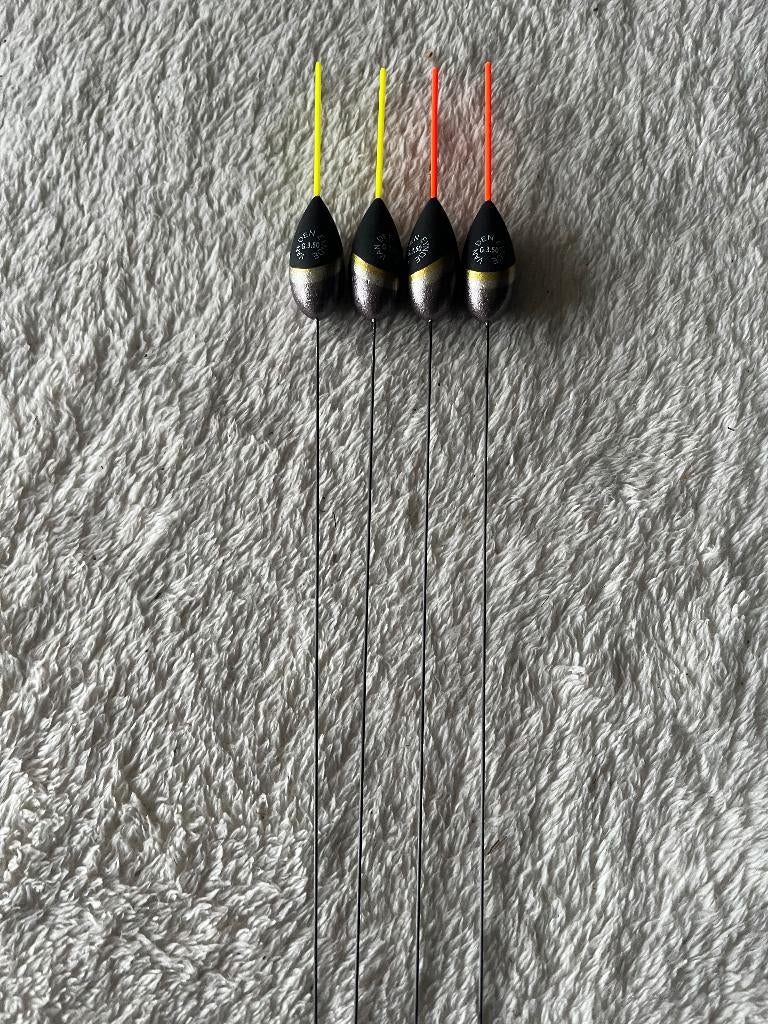 adv 363 / NIEUW set 4 dobbers TUBERTINI 3,50gr, Watersport en Boten, Ophalen of Verzenden, Nieuw, Dobber of Lood