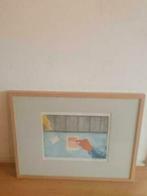 Kleurenets diepdruk Sjoerd Bakker veranderen van   afspraak, Antiek en Kunst, Kunst | Etsen en Gravures, Ophalen