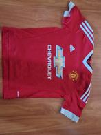 Manchester United shirt voor kinderen (maat 8-9 jaar), Kinderen en Baby's, Ophalen of Verzenden, Gebruikt, Adidas, Jongen of Meisje