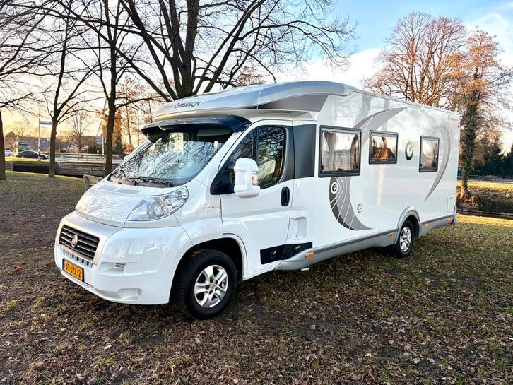 Fiat Chausson Welcome 76#2.3Multijet euro4#TOP Indeling#2008, Caravans en Kamperen, Campers, Bedrijf, tot en met 4, Half-integraal