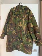 Bilaminaat Jas NL Leger Parka Camouflage Woodland XL, Ophalen of Verzenden, Gedragen, Maat 56/58 (XL), Groen