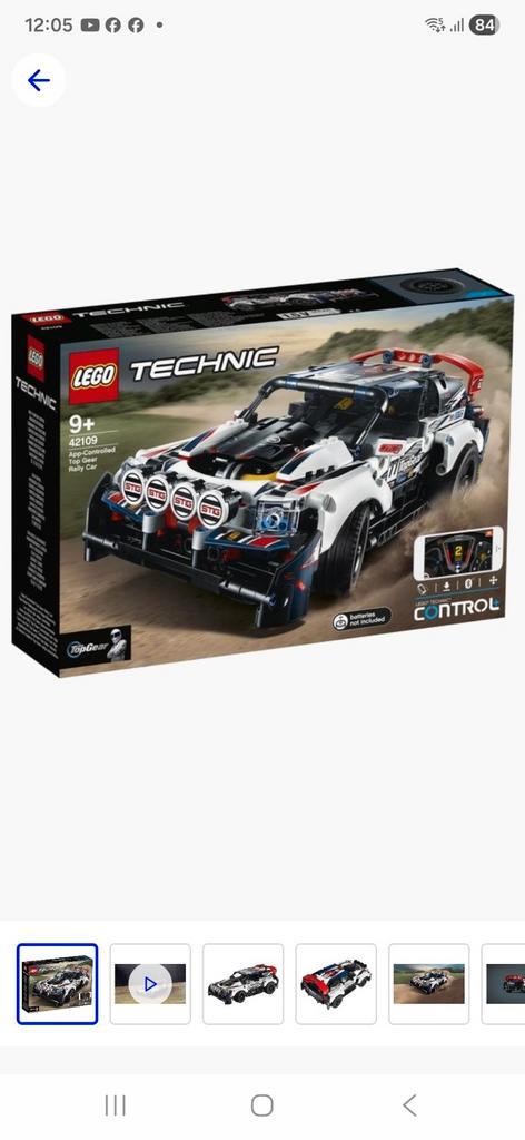 Lego Technic Top Gear Rally Auto, Kinderen en Baby's, Speelgoed | Duplo en Lego, Ophalen of Verzenden