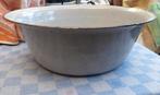 emaille waskom/ kom  grijs email/ teil, Ophalen of Verzenden