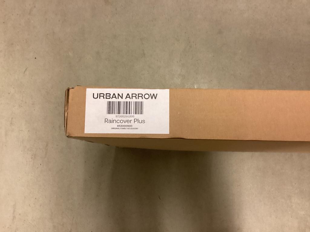 *Nieuw* Urban Arrow Family Regenhuif Plus, Overige merken, 4 kinderen of meer, De tweewieler udenout, Nieuw