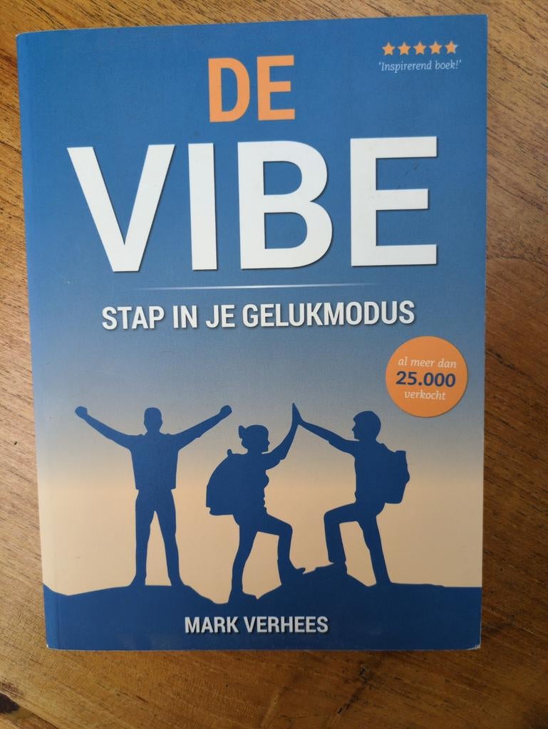 De Vibe: Stap in je gelukmodus - Mark Verhees, Ophalen of Verzenden, Zo goed als nieuw, Overige onderwerpen, Mark Verhees