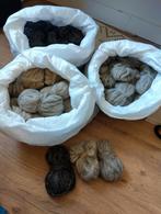 Grote hoeveelheid los gesponnen schapenwol, Ophalen, Wol, Overige kleuren, 120 cm of meer