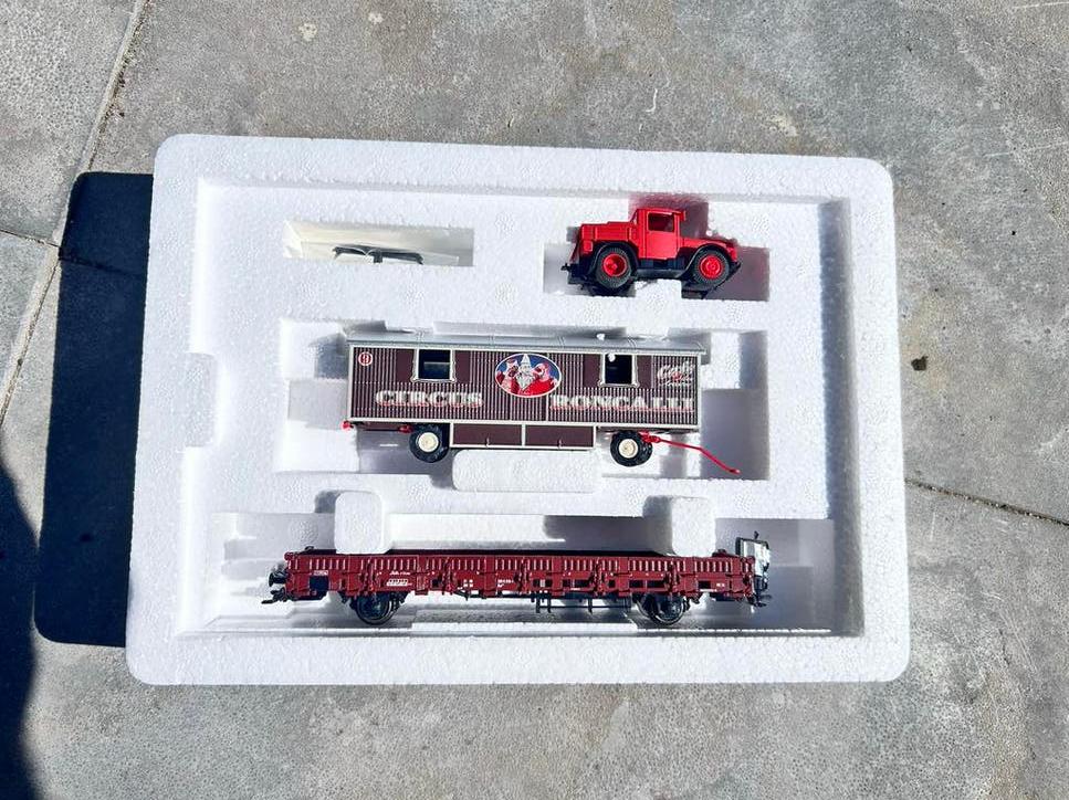 Märklin H0 Circus Roncalli wagenset 46825, B, Wisselstroom, Treinset, A