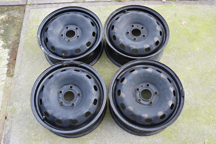 Volkswagen Caddy stalen velgenset model vanaf 2004, Auto's, Bestelauto's, Bedrijf, Te koop, ABS, Achteruitrijcamera, Adaptive Cruise Control