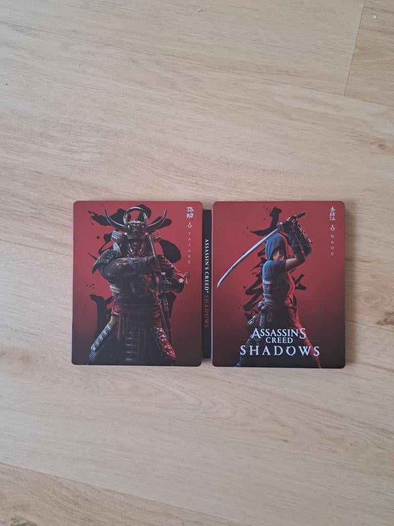 Assassin's Creed Shadows Steelbook (zonder game), Vanaf 18 jaar, 1 speler, Ophalen of Verzenden, Zo goed als nieuw