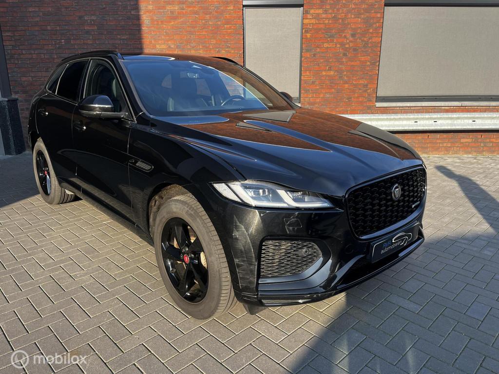 Jaguar F-Pace 2.0 P400e PHEV R-Dynamic Black, Automaat, 404 pk, Gebruikt, Zwart
