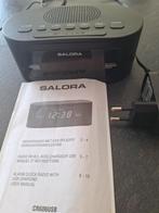 Salora CR606USB Wekkerradio met USB Oplader - Nieuw, Ophalen of Verzenden, Nieuw