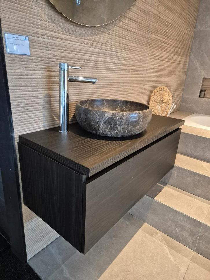 ACTIE! INK showroommeubel scherp geprijsd!, Huis en Inrichting, Badkamer | Badkamermeubels, Zo goed als nieuw, Wastafelkast, Minder dan 100 cm