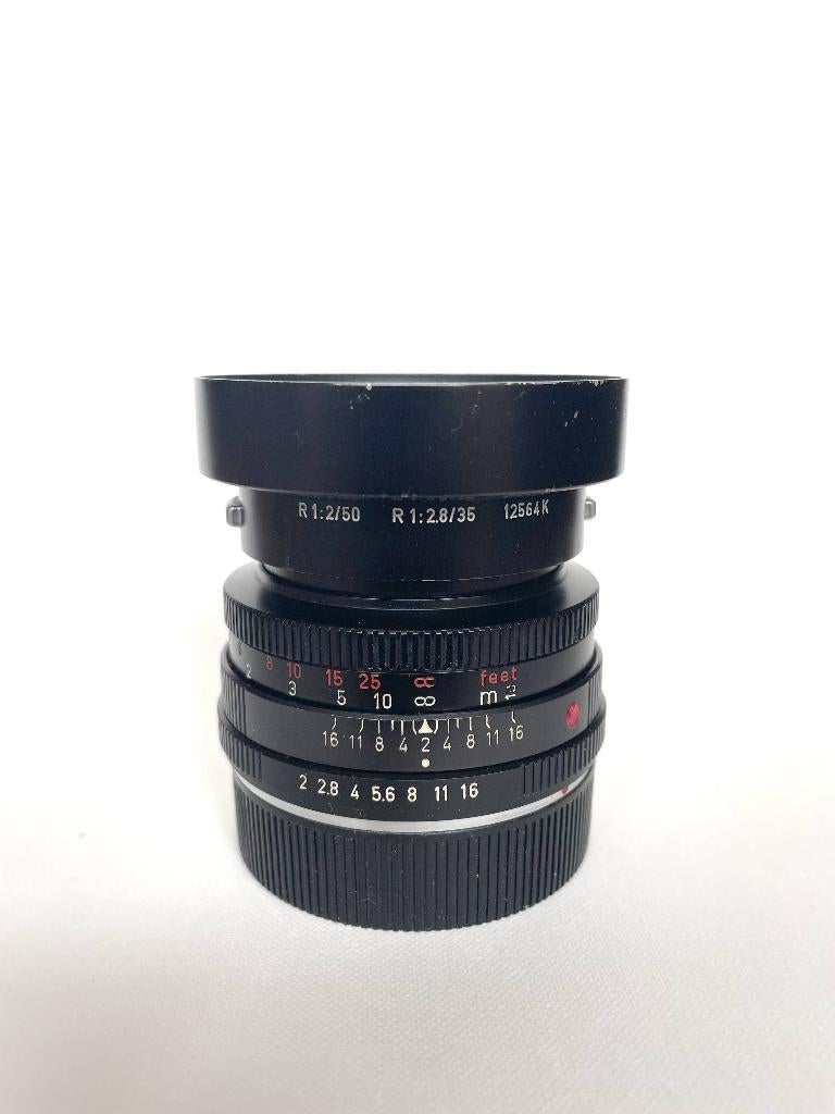 Leica Summicron-R 50mm 1:2/50, Ophalen of Verzenden, Gebruikt, Standaardlens