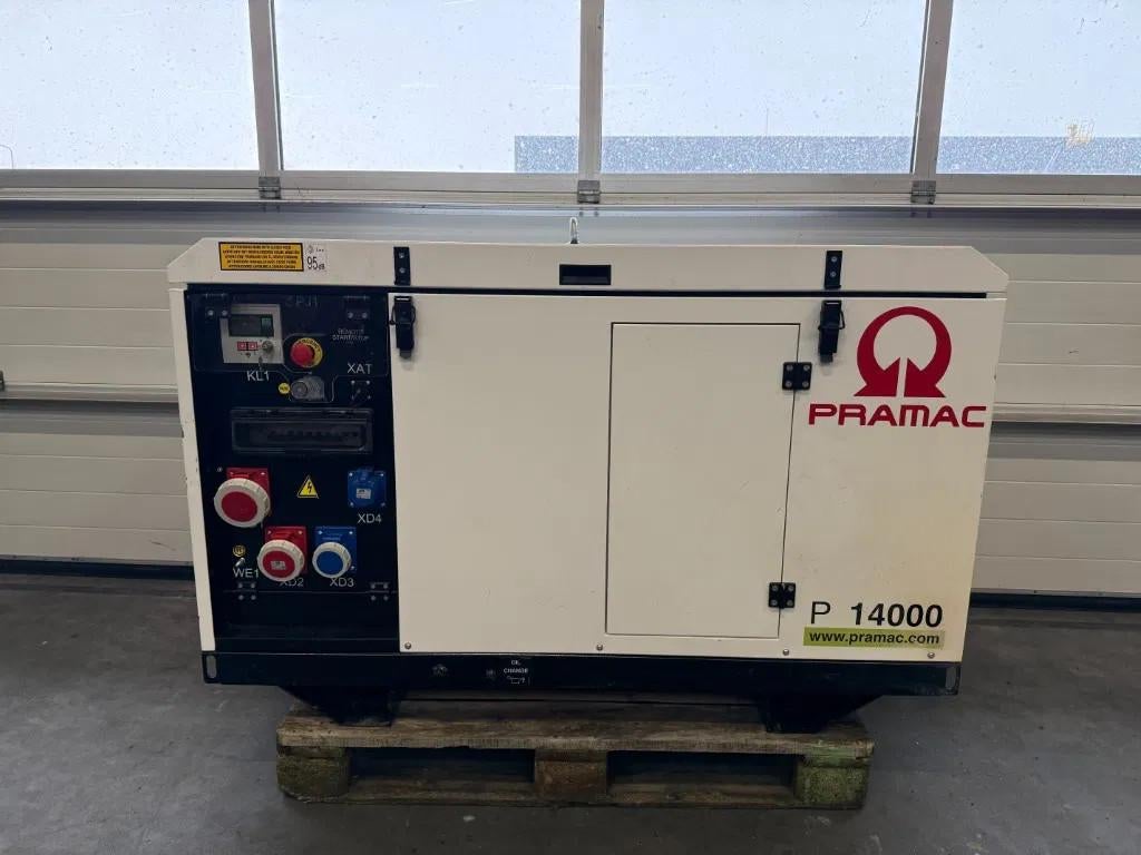 Pramac P14000 Yanmar 14 kVA Silent Noodstroom Aggregaat Gene, Ophalen of Verzenden