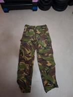 Originele Nederlandse Legerbroek DPM Woodland - Maat L, Kleding | Heren, Maat 52/54 (L), Ophalen of Verzenden, Leger, Gedragen