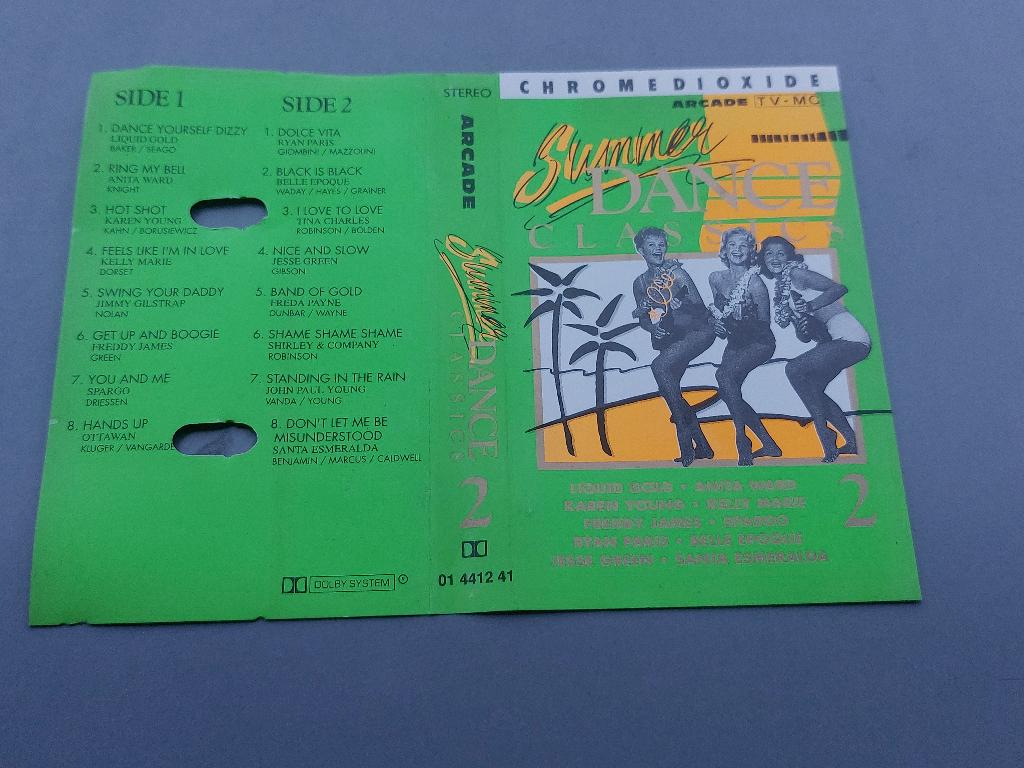 SUMMER DANCE CLASSICS 2 (MC), Ophalen of Verzenden, Zo goed als nieuw, Origineel, 1 bandje
