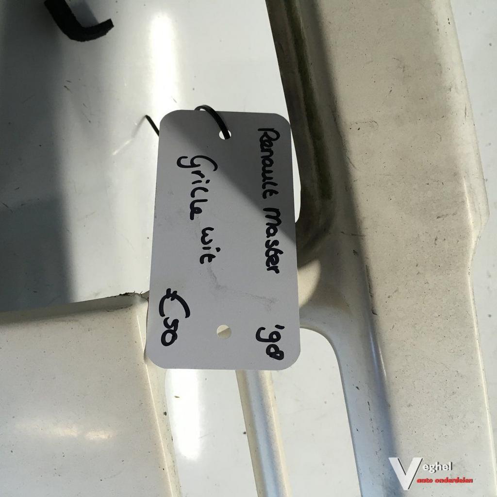 Renault Master 1998 Grille wit, Ophalen, Gebruikt, -, -