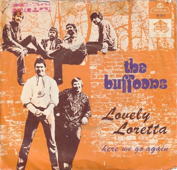 The Buffoons – Lovely Loretta  sixties  soft beat pop, Cd's en Dvd's, Fotohoes, 7 inch, Single, Ophalen of Verzenden