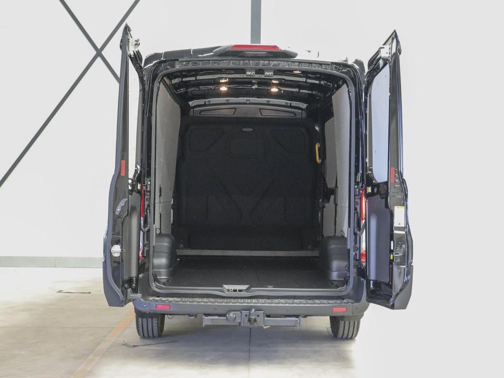 Ford Transit 130pk L2H2 Automaat Trekhaak Airco 360°Camera, Auto's, Stof, 4 cilinders, 129 pk, 2037 kg