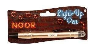 PARTIJ LIGHT UP PENNEN MET NAMEN, ., Nieuw, Ophalen of Verzenden, .