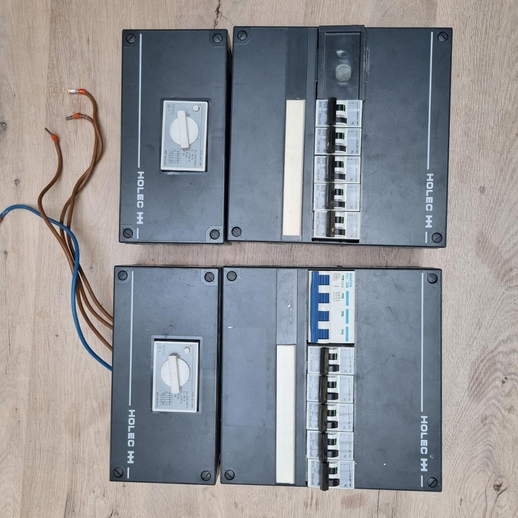 Holec groepenkasten – werkend, Ophalen of Verzenden