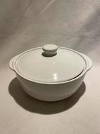 Witte schaal met deksel Villeroy & Boch Vivo, Huis en Inrichting, Ophalen, Gebruikt, Porselein of Keramiek, Schaal