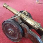 Antiek kanon zwaar bronzen kanon  52 cm lengte brons, Ophalen of Verzenden, Landmacht, Overige gebieden