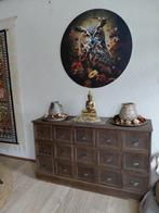 Apothekerskast met 15 lades, Ophalen of Verzenden, 25 tot 50 cm