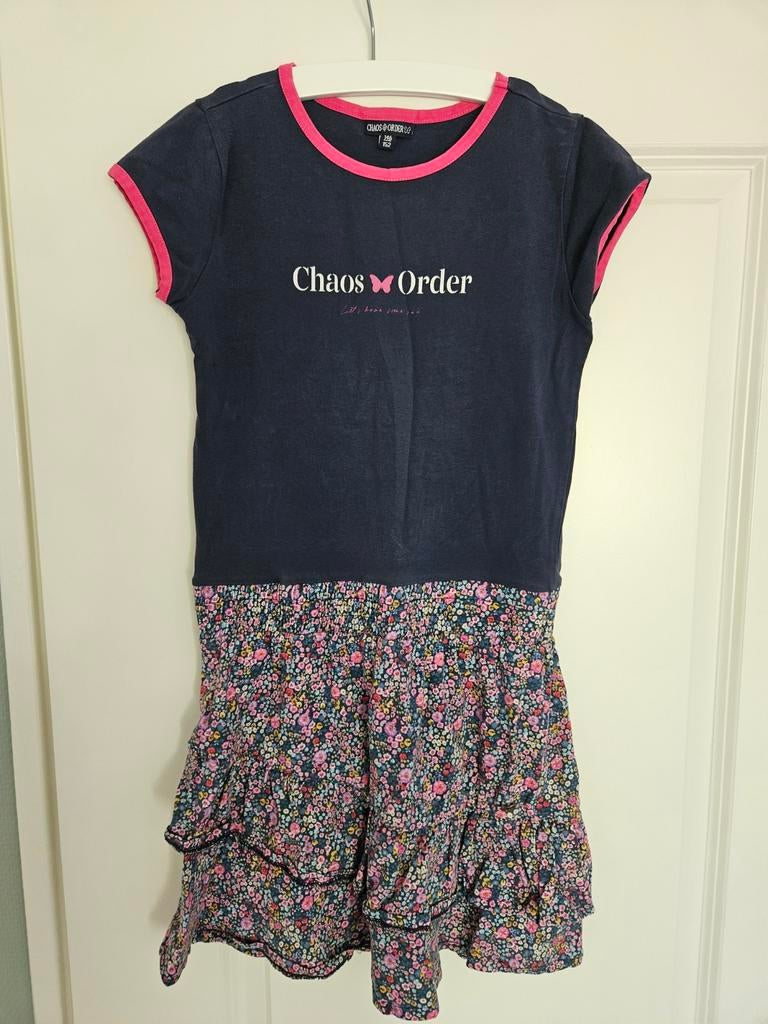 Jurk Chaos and Order,  maat 152, Kinderen en Baby's, Kinderkleding | Maat 152, Meisje, Chaos & Order, Ophalen of Verzenden, Zo goed als nieuw
