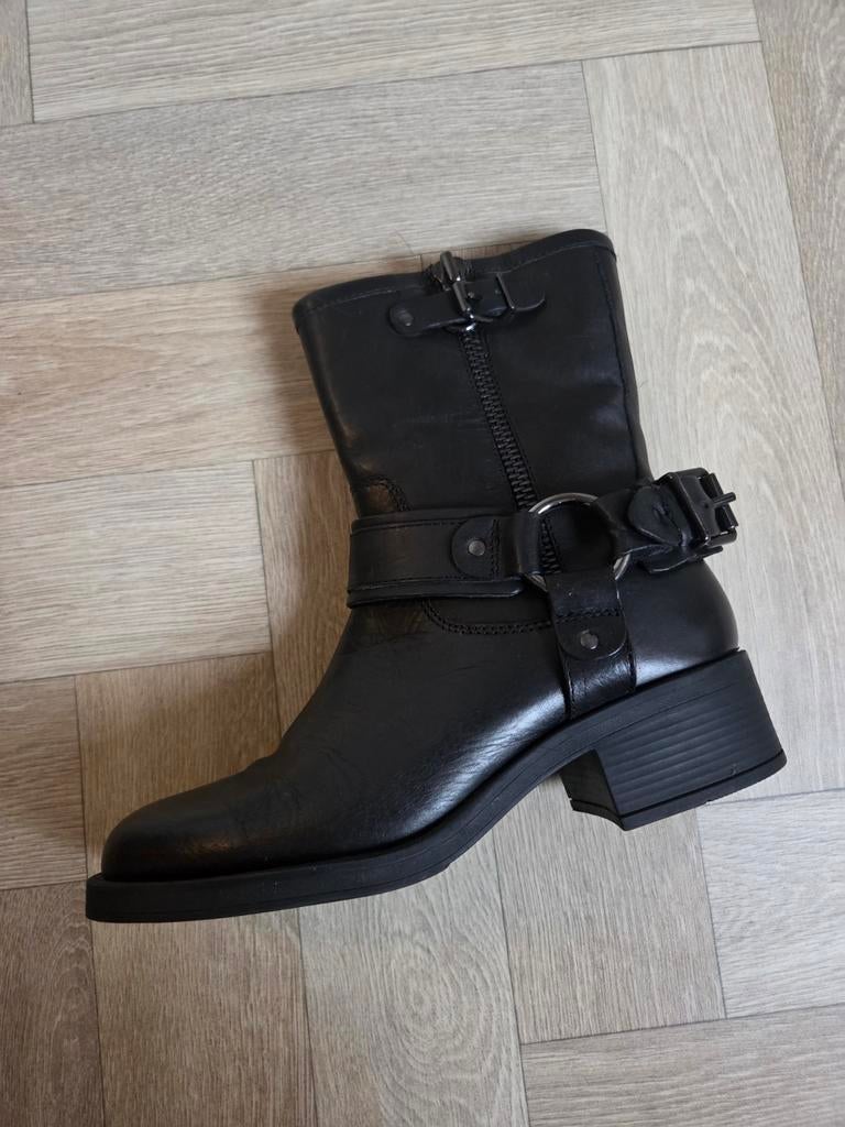 Ann Rocks leren laarsjes maat 39, Kleding | Dames, Schoenen, Ann Rocks, Zwart, Lage of Enkellaarzen, Ophalen of Verzenden