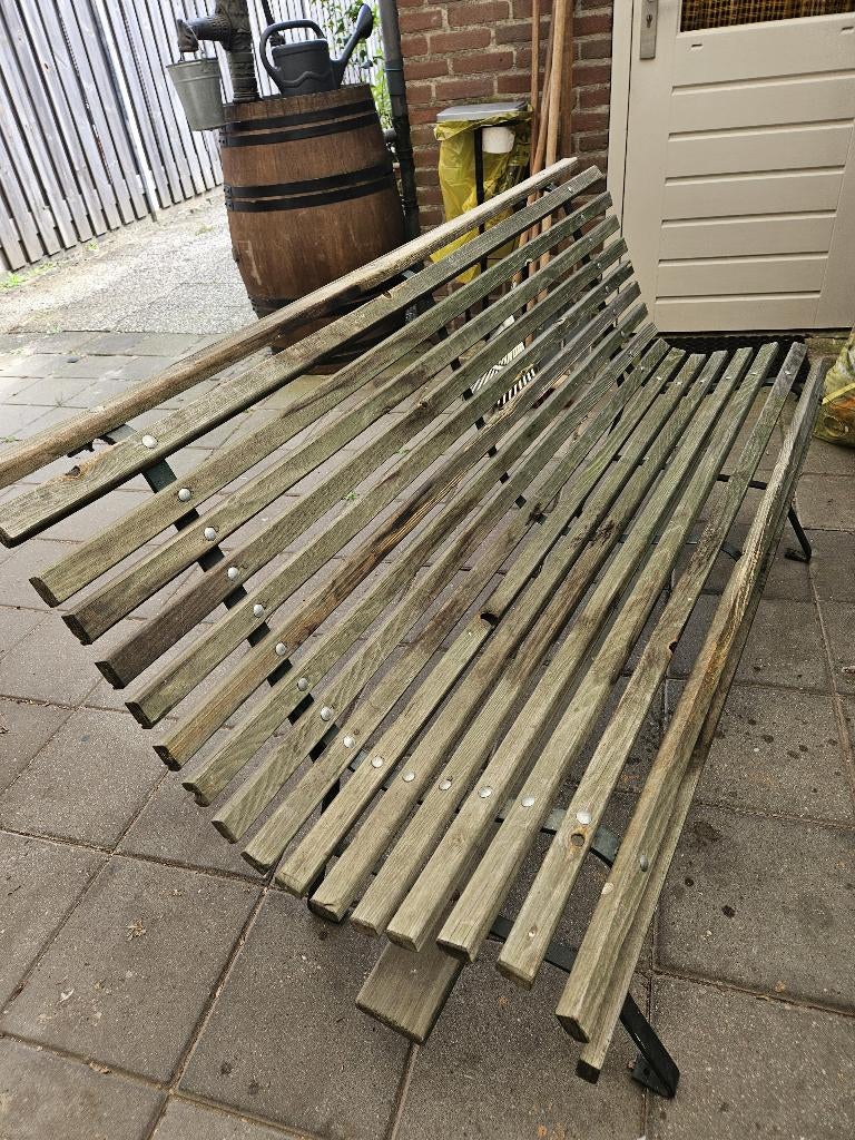 Tuinbank, Tuin en Terras, Ophalen, Gebruikt, Metaal
