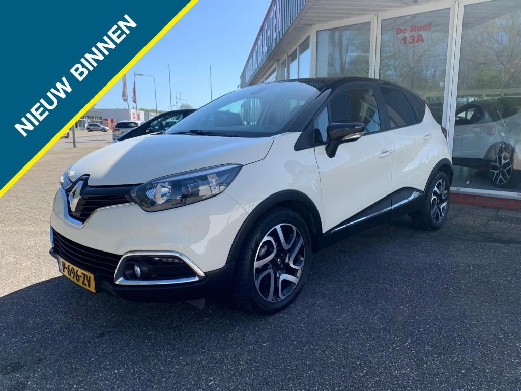 Renault Captur 1.2 TCe Intens (bj 2016, automaat), Auto's, Automaat, Stof, Gebruikt, Euro 6