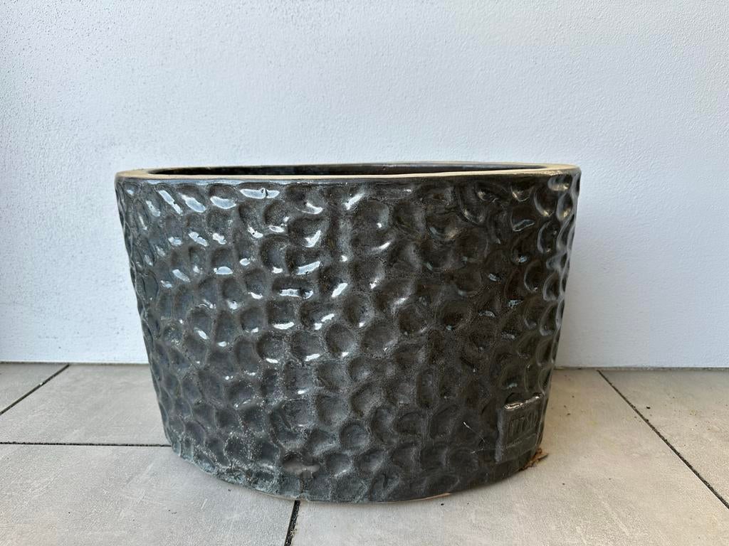 PTMD Ovale Aardewerk Pot, Ophalen, Overige materialen, Gebruikt, Minder dan 60 cm