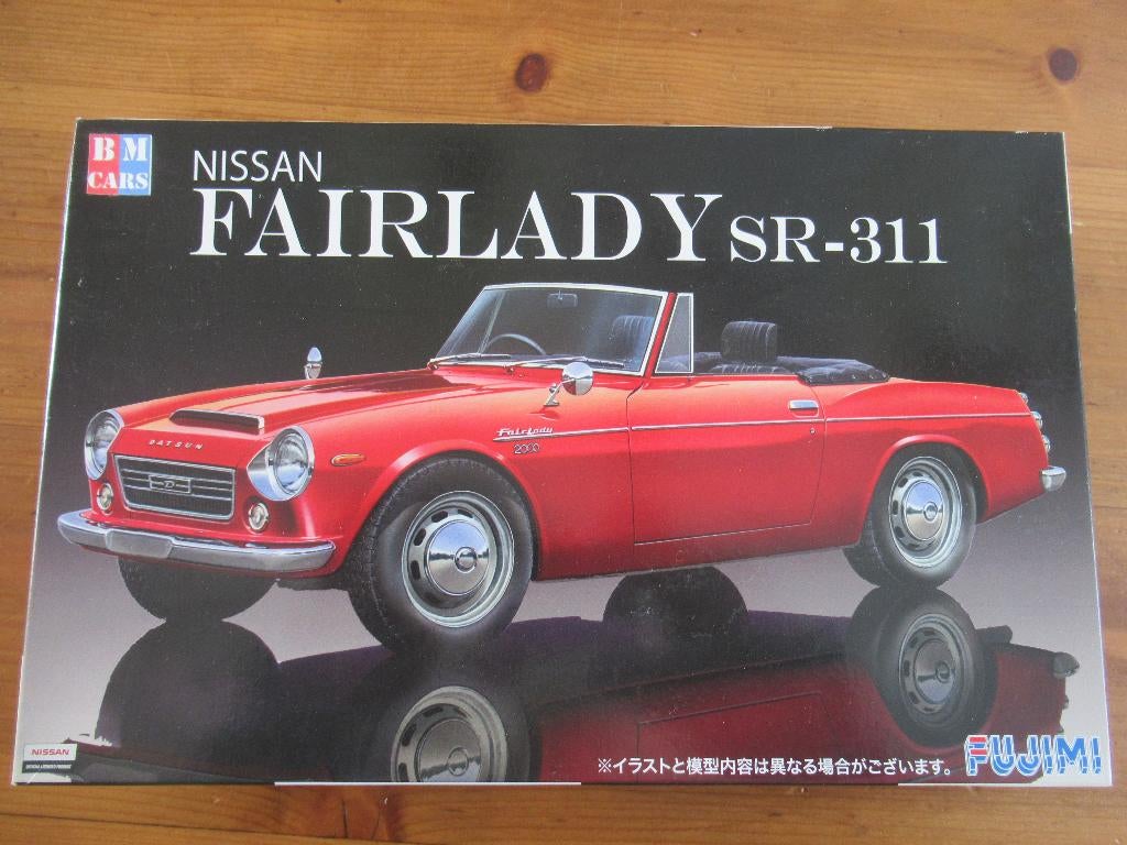 Nissan Fairlady SR-311  (Fujimi 1/24), Hobby en Vrije tijd, Modelbouw | Auto's en Voertuigen, Fujimi, Auto, Groter dan 1:32, Nieuw