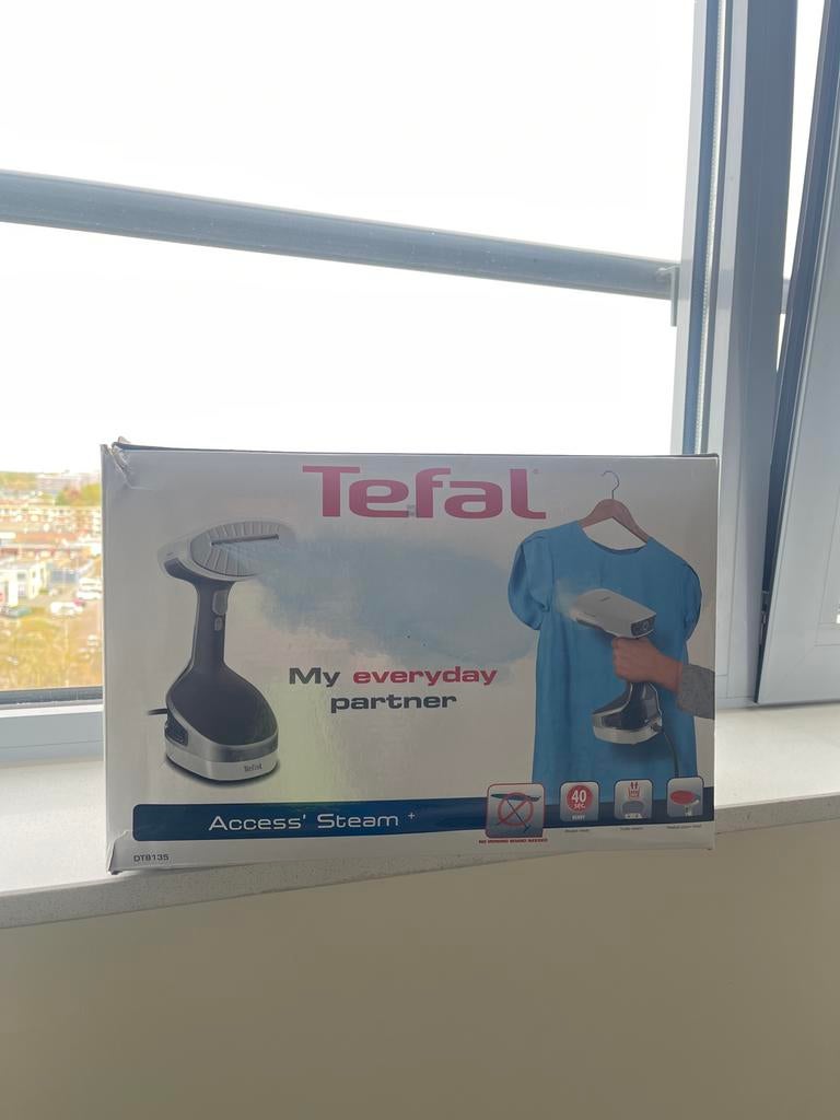 Tefal Access Steam+ DT8135 Draagbare Kledingstomer, Witgoed en Apparatuur, Stoomapparaten, Ophalen of Verzenden, Nieuw, Kledingstomer