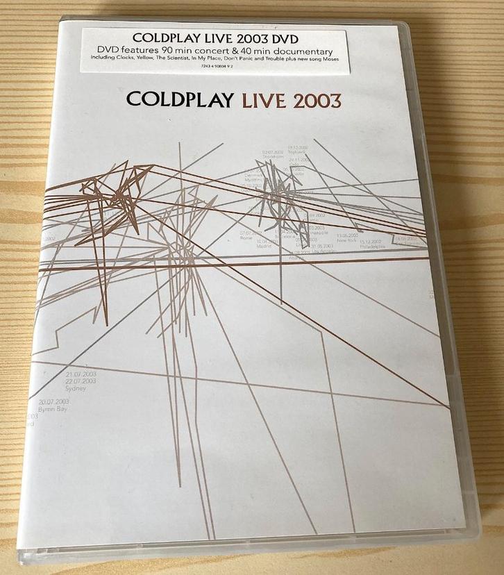 dvd Coldplay Live In Sydney 2003, Cd's en Dvd's, Dvd's | Muziek en Concerten, Zo goed als nieuw, Muziek en Concerten, Alle leeftijden